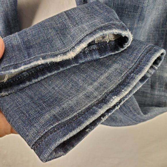 Rerock Express Distressed Skinny Jeans Size 4 - Picture 4 of 4